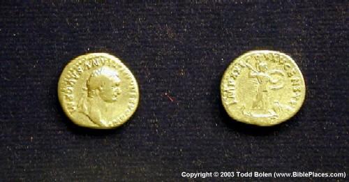 Emperor Domitian Gold Coins