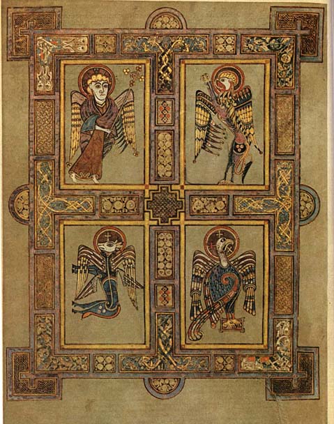 The Book of Kells - The Four Gospels
